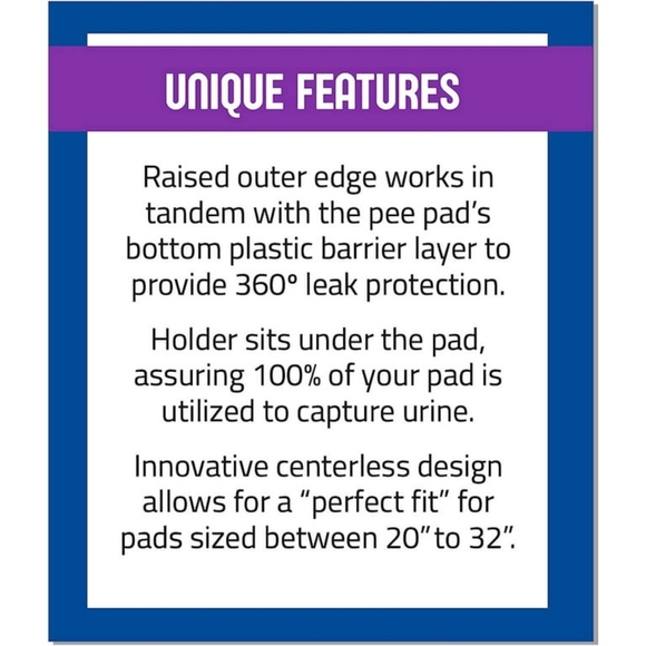 Pad Genius Sure Grip Pee Pad Holder - Picture 3 of 5